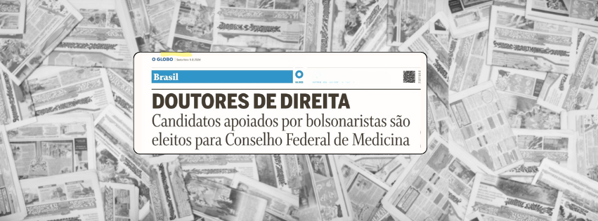 Manchete do jornal O Globo