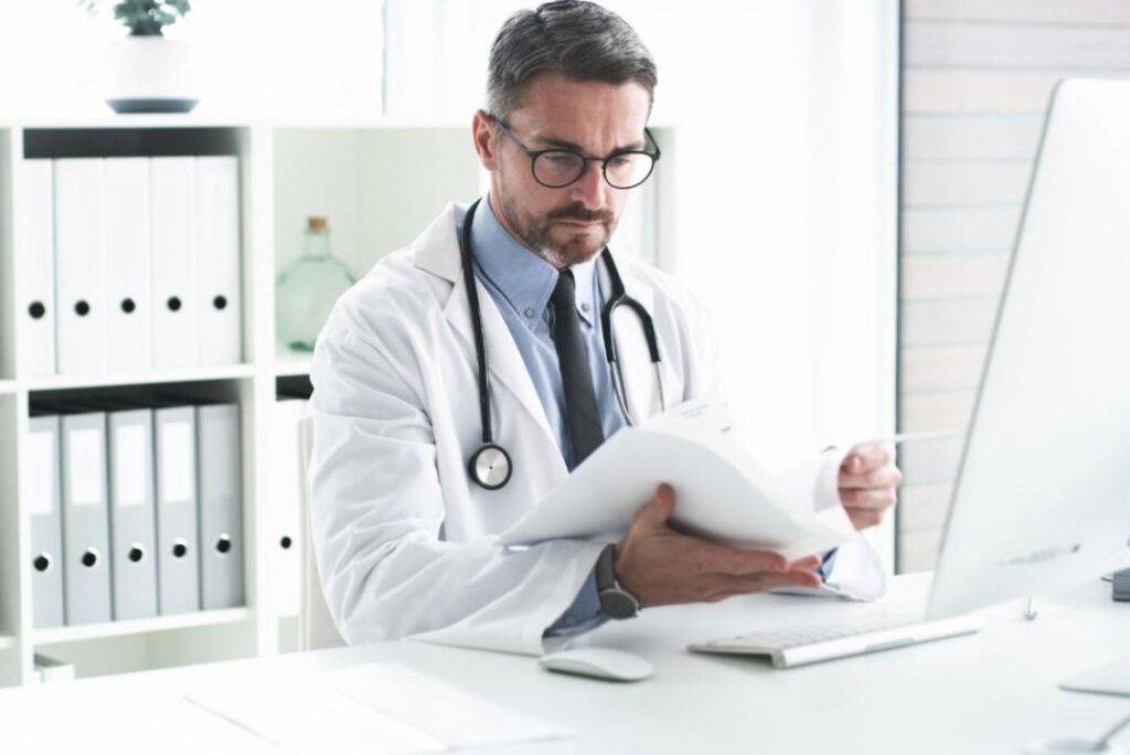 Advocacia médica.